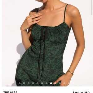 Realisation Par Alba Dress in Dazed Noir BNWT